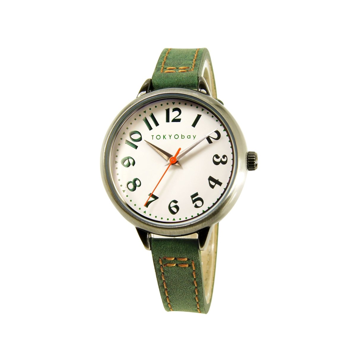 Trail Green Leather Women's Watch | TOKYObay Watches – Tokyobay