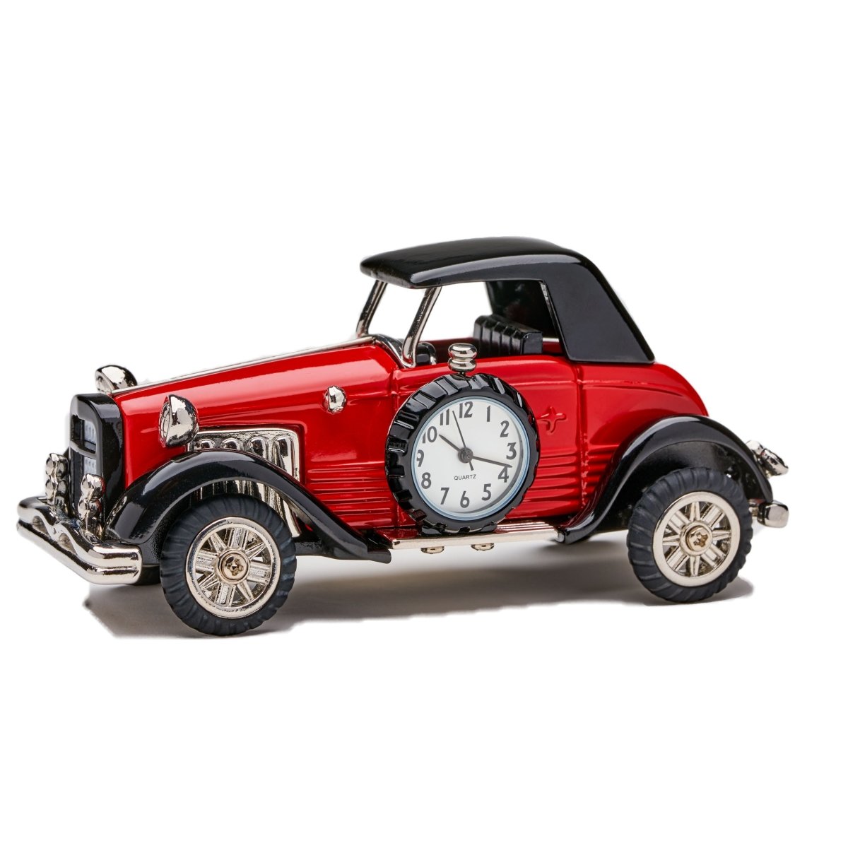 Antique Car Clock | Red