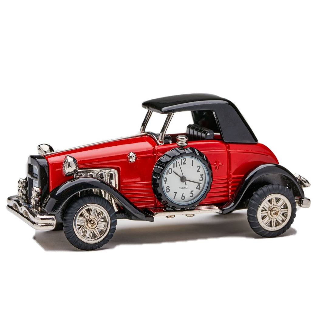 Antique Car Clock - Red - Tokyobay