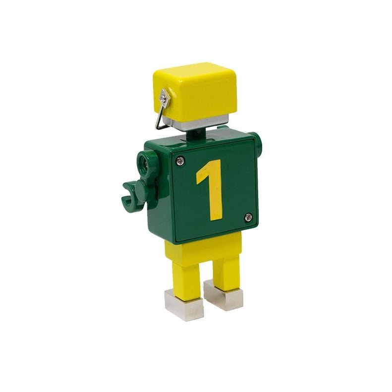 Football Robot Clock - Green/Yellow - Tokyobay
