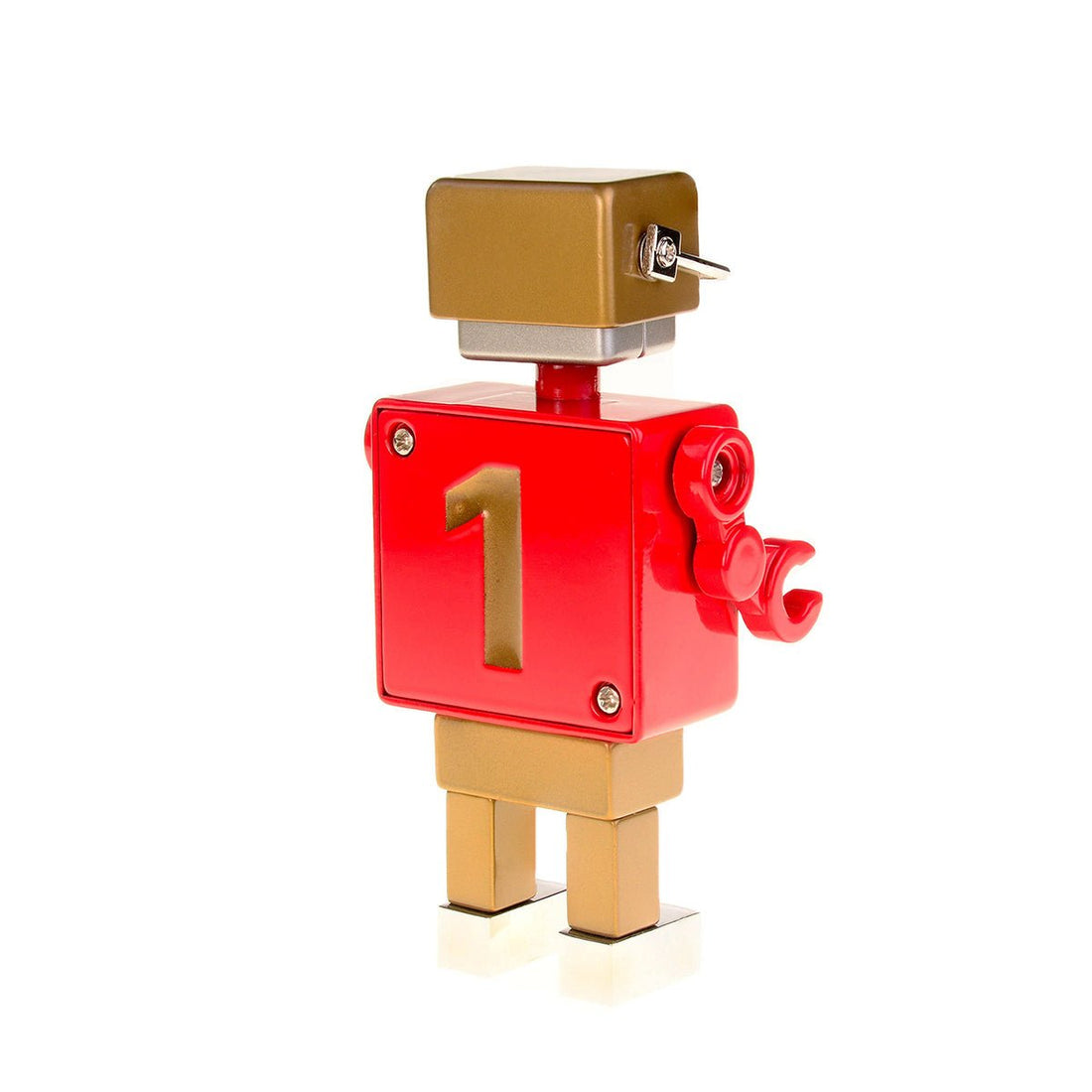 Football Robot Clock - Red/Gold - Tokyobay