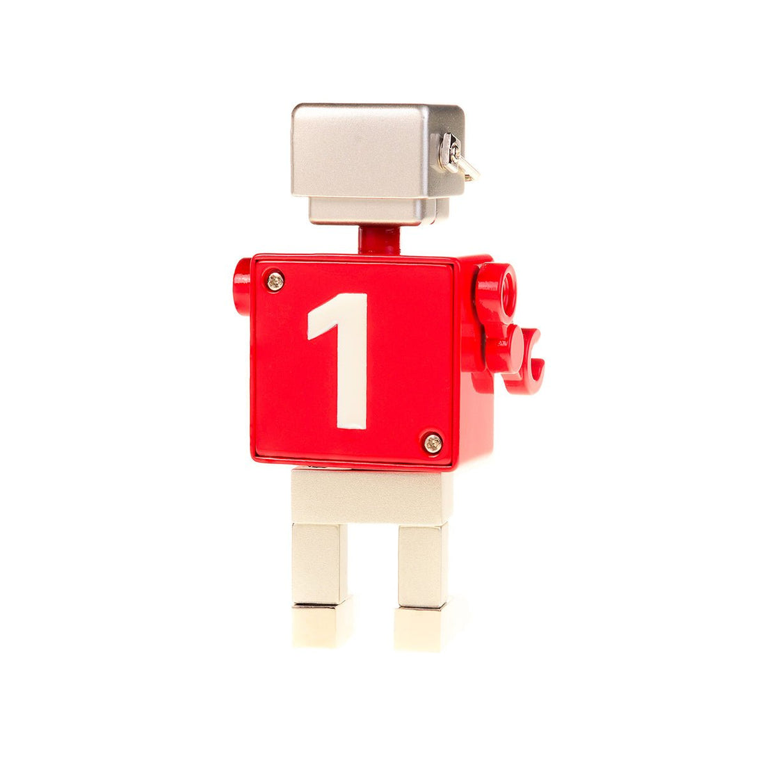 Football Robot Clock - Red/Silver - Tokyobay