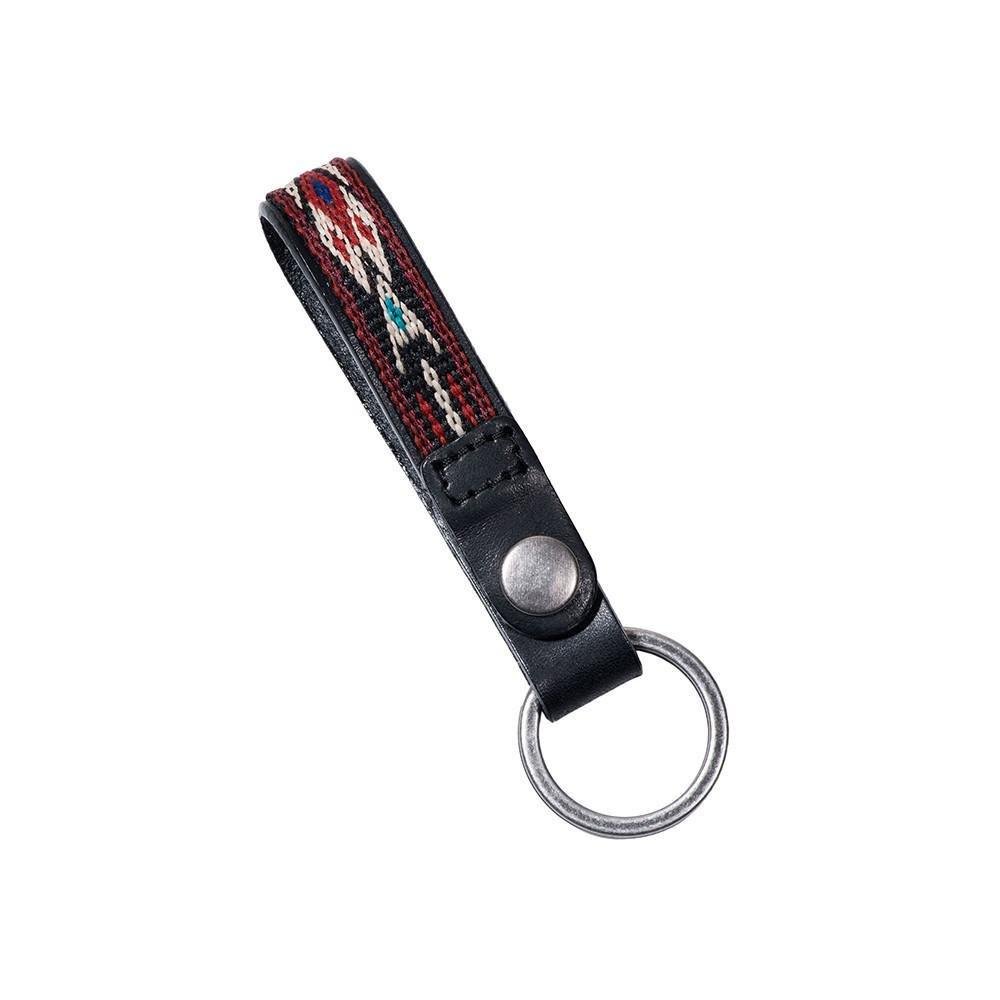 Tex Black Loop Key Ring | Tokyobay Accessories