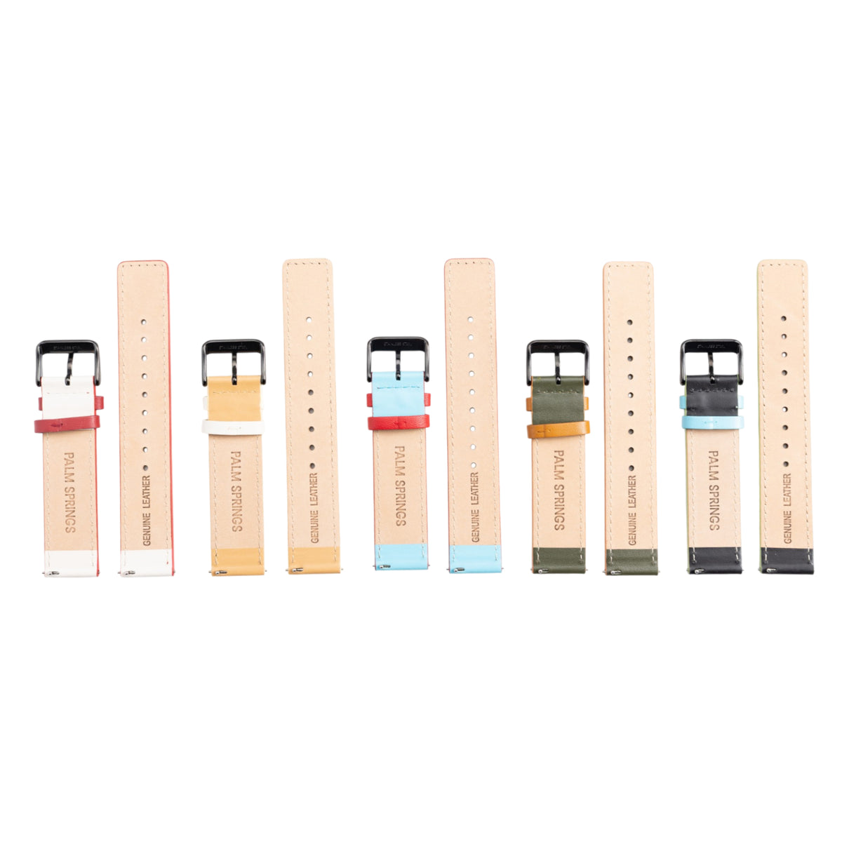 Desert Park Leather Watch Band | 20mm