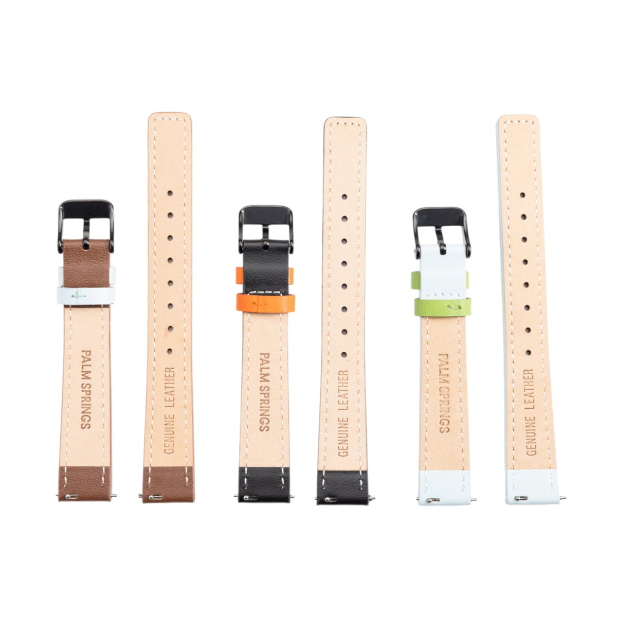 Mountain Gate Leather Watch Band | 14mm