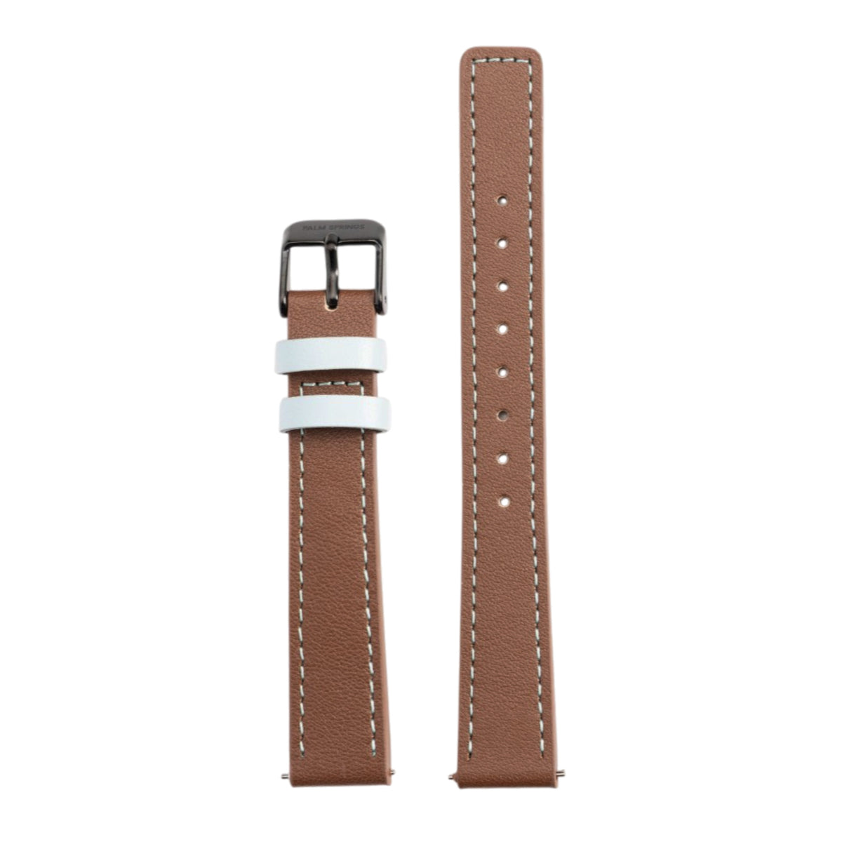 Mountain Gate Leather Watch Band | 14mm