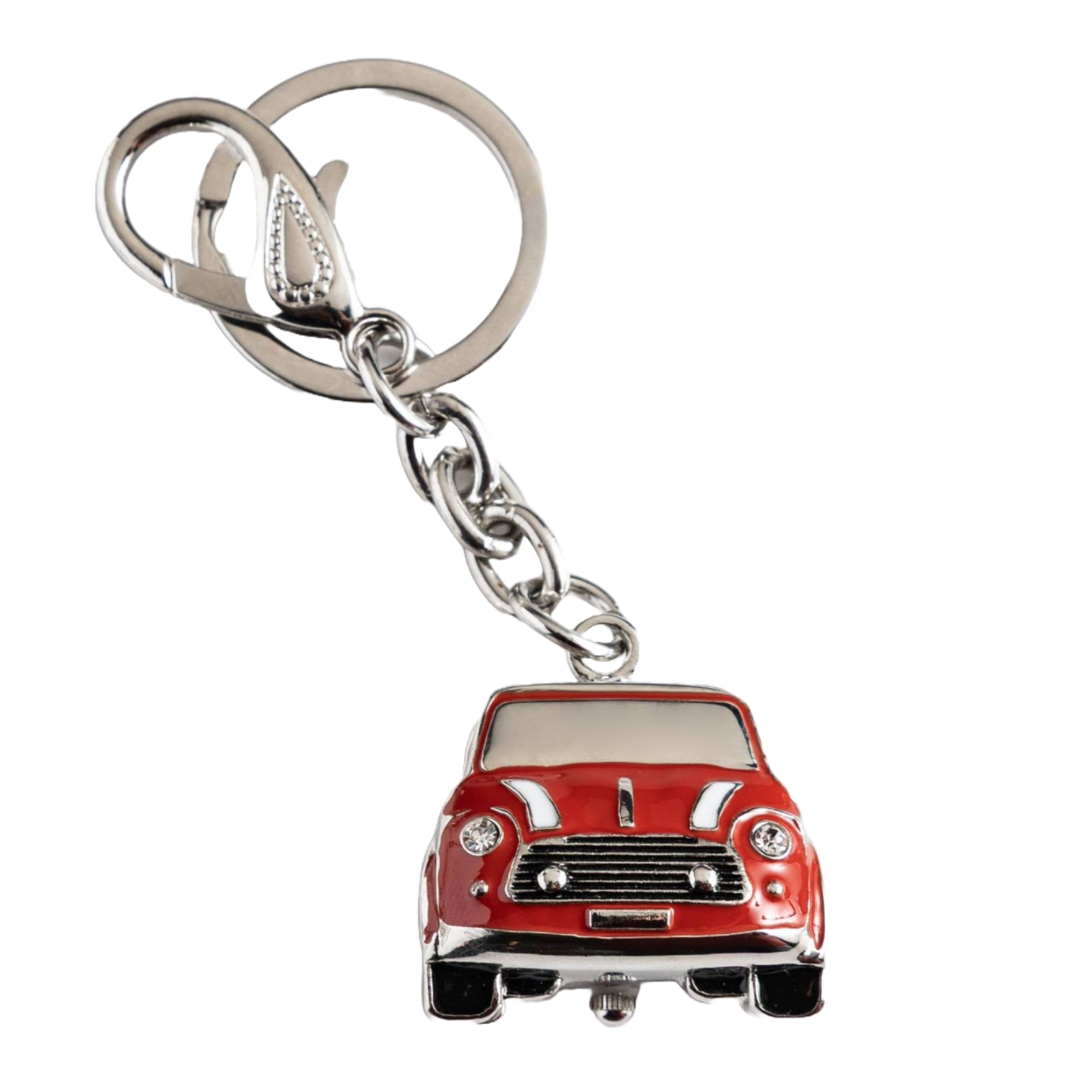Car Charm Clock | Red