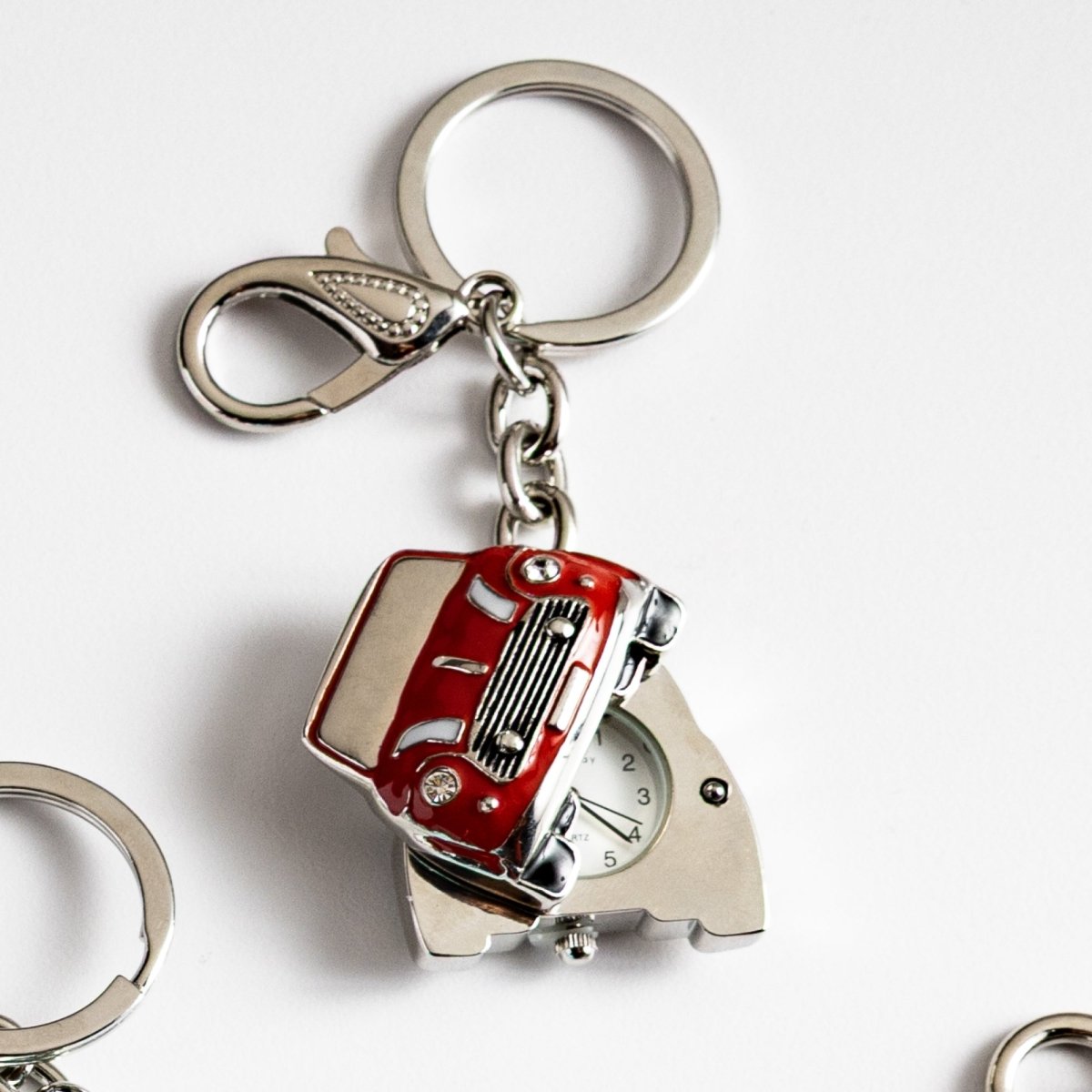 Car Charm Clock | Red - Tokyobay