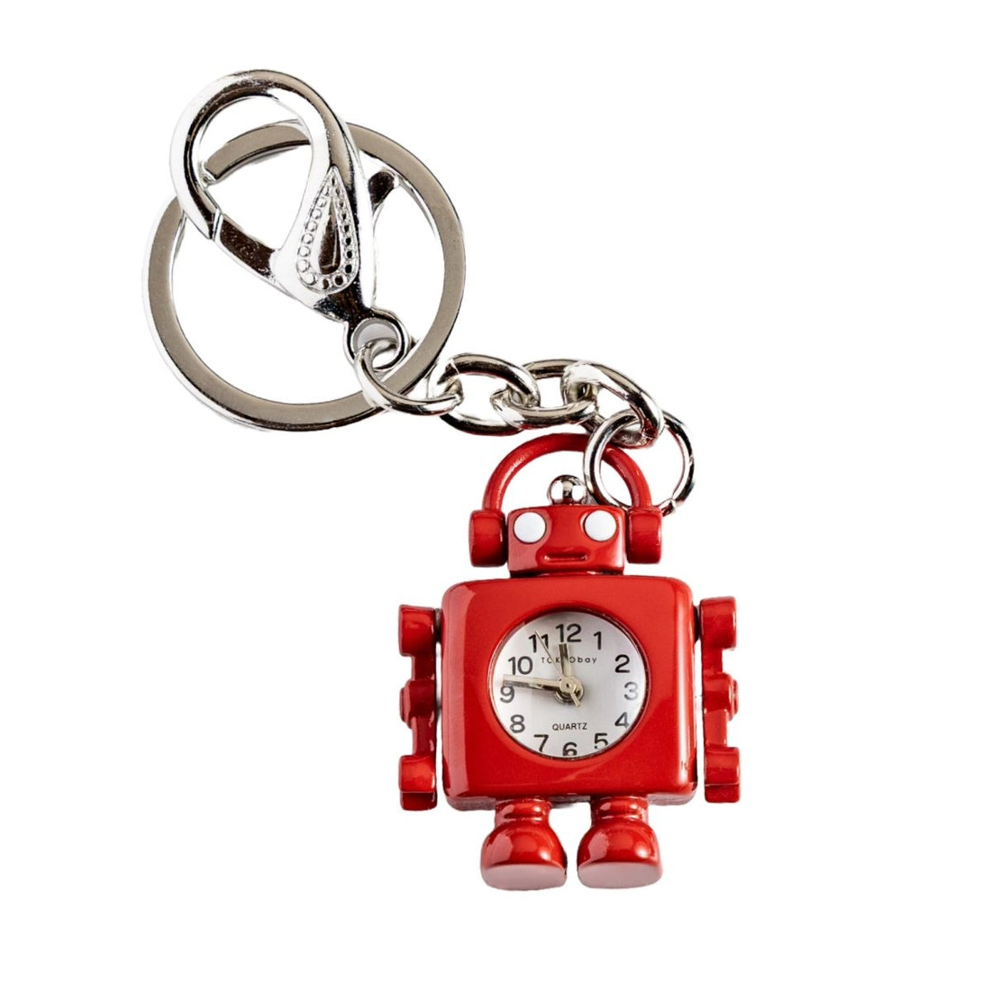DJ Robot Charm Clock | Red - Tokyobay