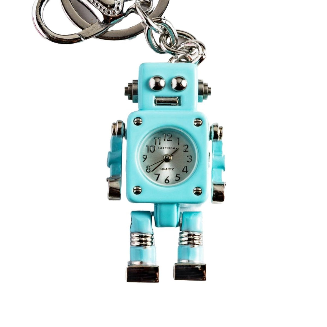 Robot Charm Clock | Light Blue - Tokyobay