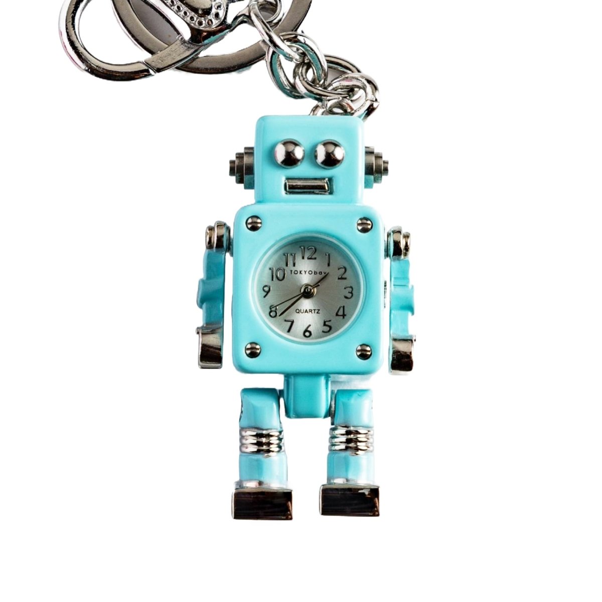 Robot Charm Clock | Light Blue - Tokyobay