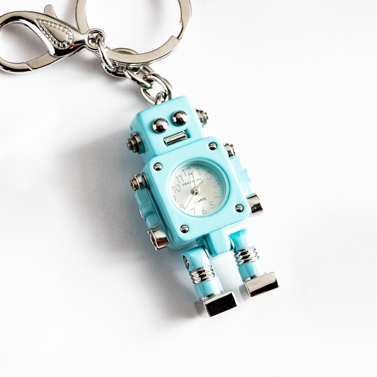 Robot Charm Clock | Light Blue - Tokyobay