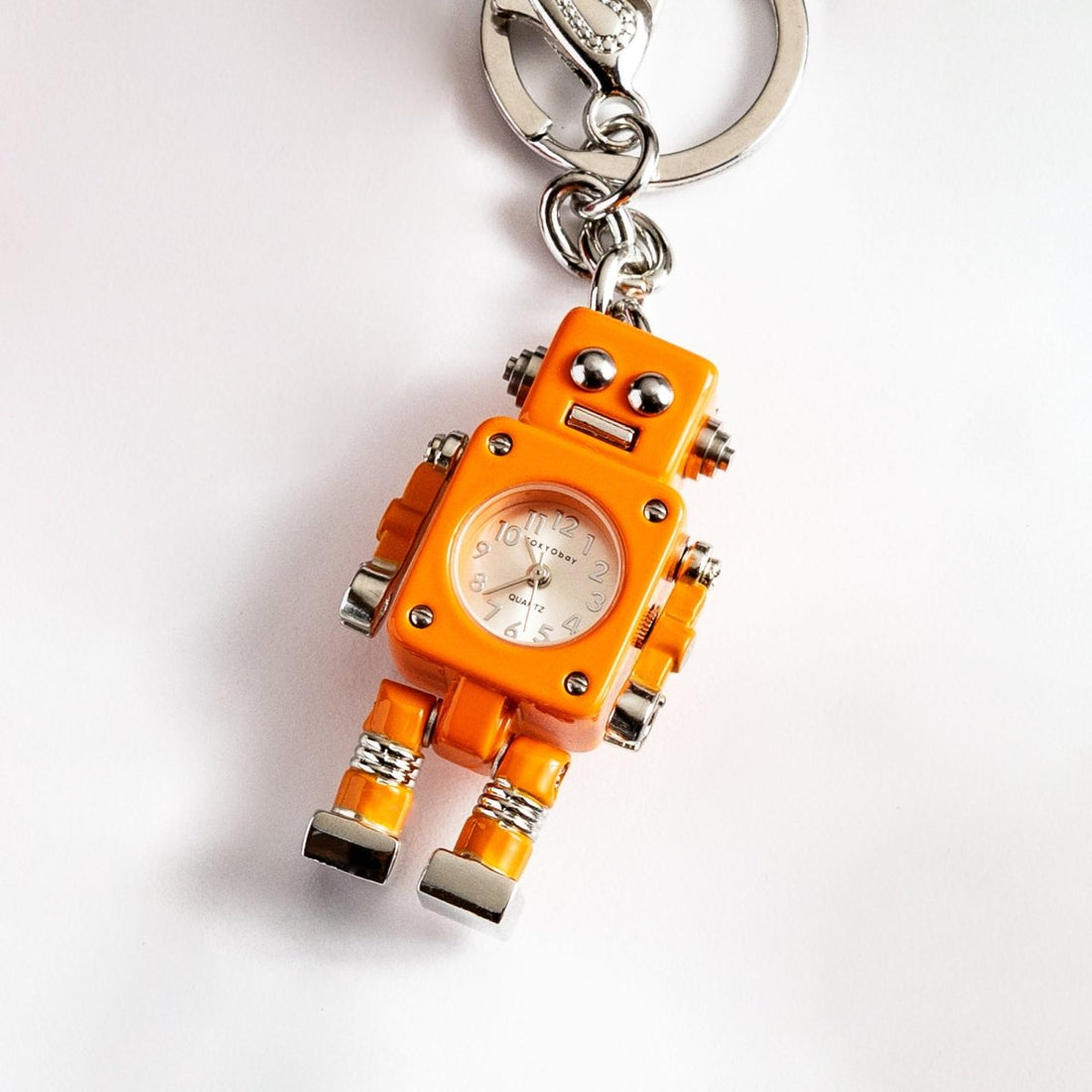 Robot Charm Clock | Orange - Tokyobay