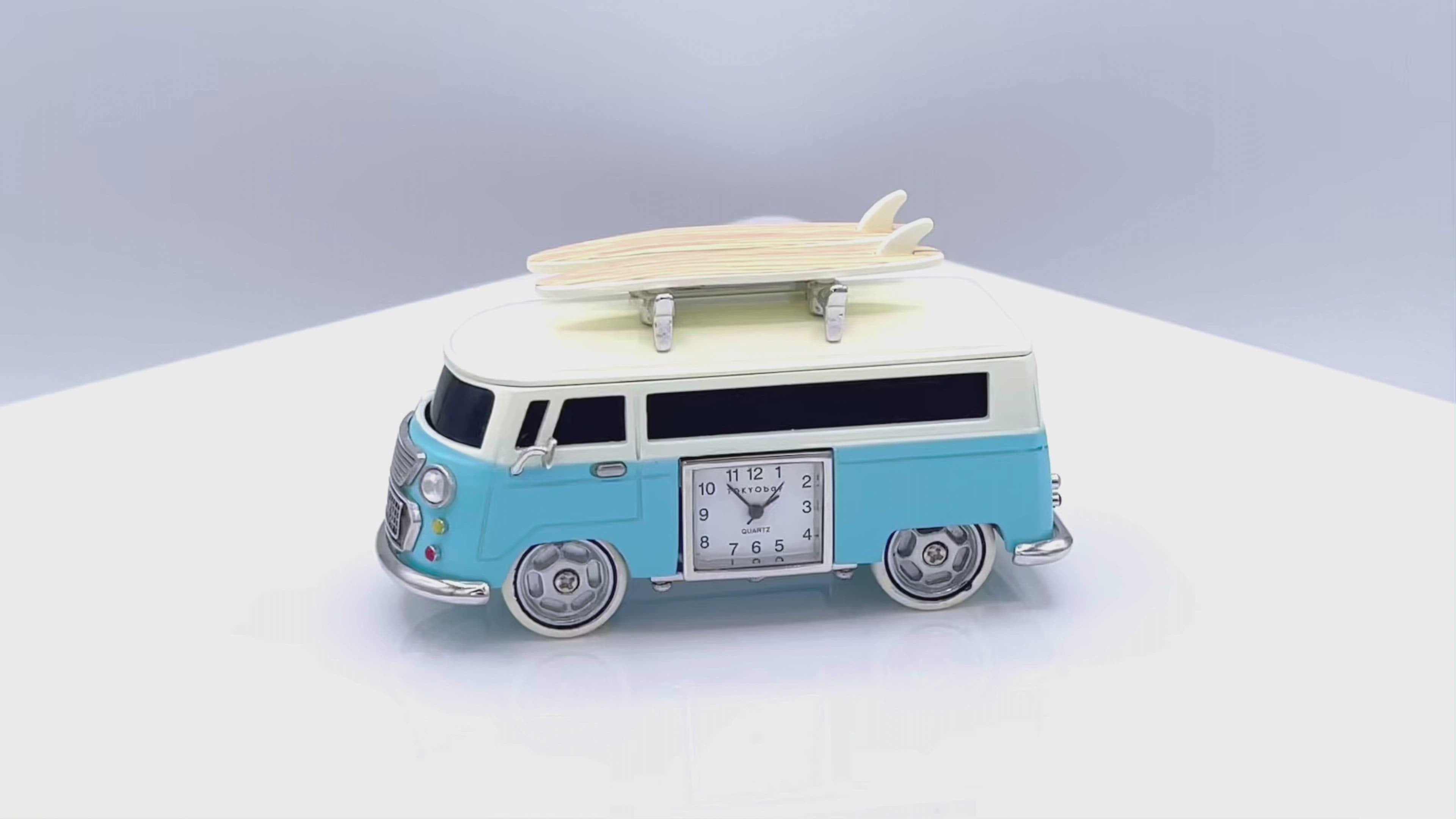 Bus Clock | Light Blue
