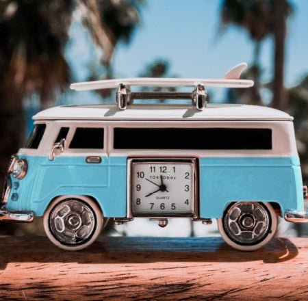 Bus Clock | Light Blue – Tokyobay