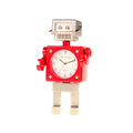 Football Robot Clock - Red/Silver - Tokyobay