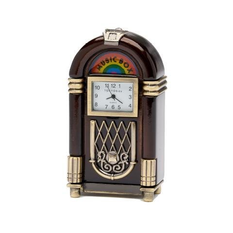 Jukebox Clock - Antique Brown - Tokyobay