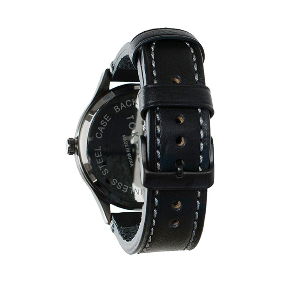 Mason Leather Mens Watch | Grey/Black – Tokyobay
