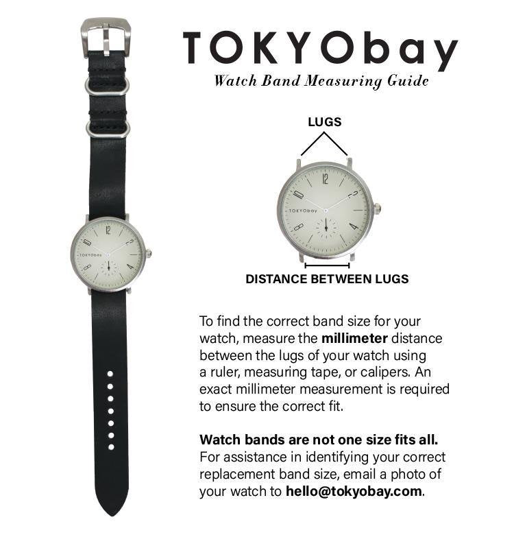Neptune Perforated Leather Watch Band | 26mm – Tokyobay