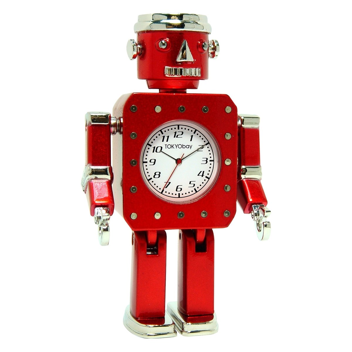 Oilpan Clock - Red - Tokyobay