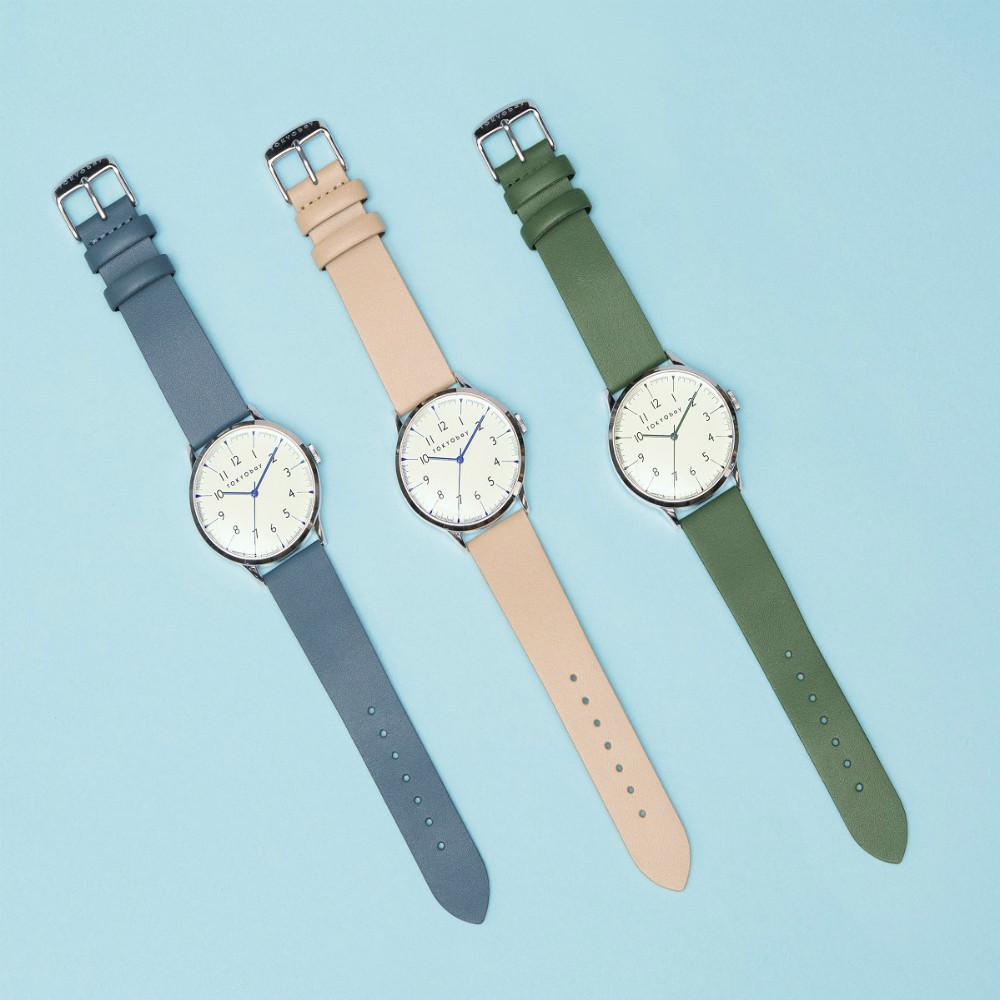 Scala Green Leather Watch | TOKYObay Watches – Tokyobay