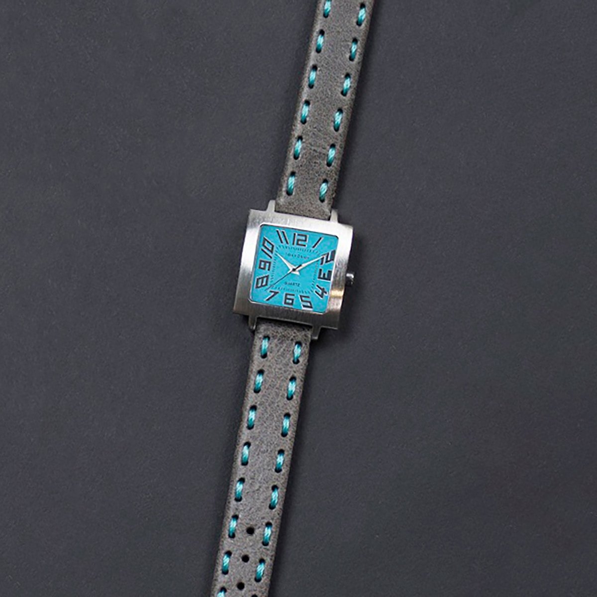 Swatch ANNE-FLORE MARXER 41mm Black Turquoise Watch India | Ubuy